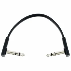 Rockboard Flat TRS Cable 15 cm BK