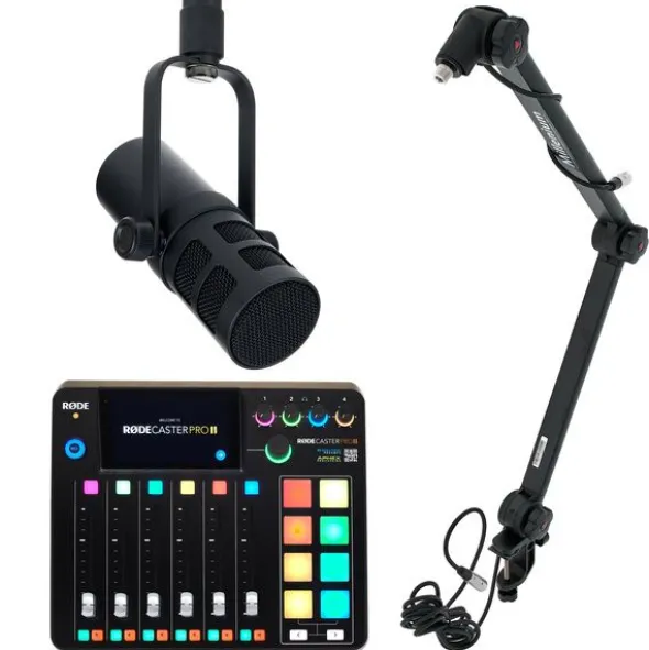 Rode Rodecaster Pro II Mic Bundle1