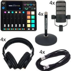 Rode Rodecaster Pro II Quad Bundle