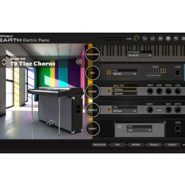 Roland Cloud Earth Electric Piano