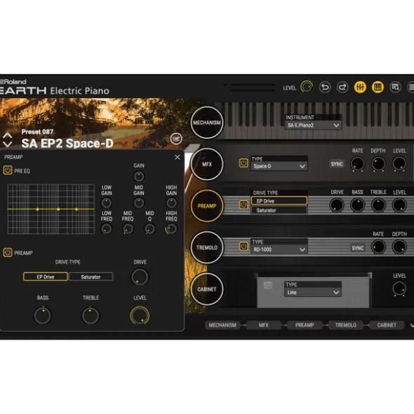 Roland Cloud Earth Electric Piano