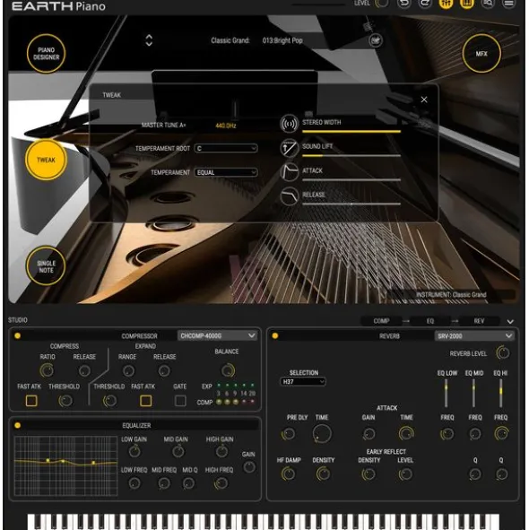 Roland Cloud Earth Piano
