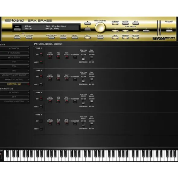 Roland Cloud SRX Brass