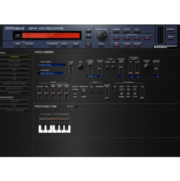 Roland Cloud SRX Keyboards