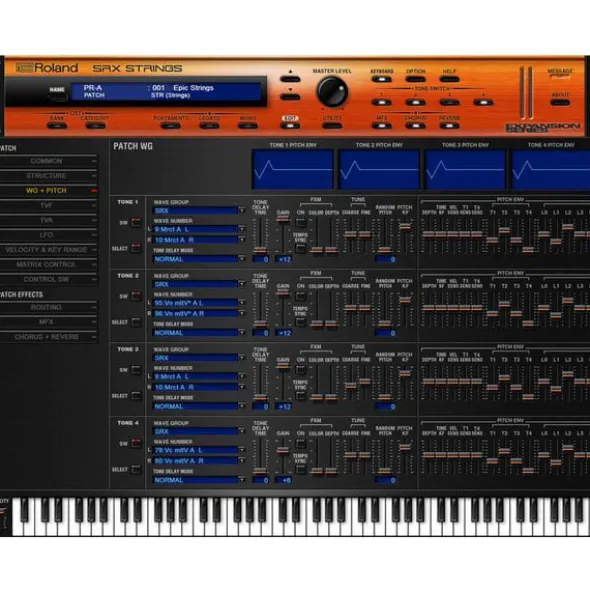 Roland Cloud SRX Strings