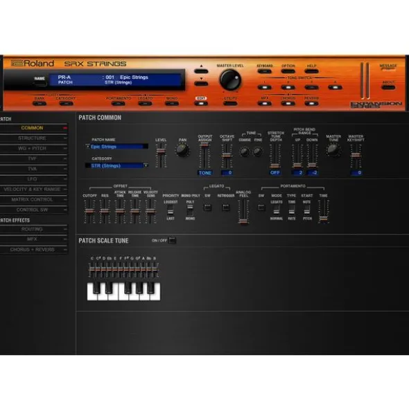 Roland Cloud SRX Strings