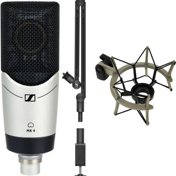 Sennheiser MK4 Recording Desk Bundle