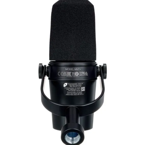 Shure MV7 Plus Broadcast Arm Bundle