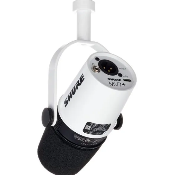 Shure MV7 Plus White