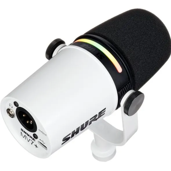 Shure MV7 Plus White