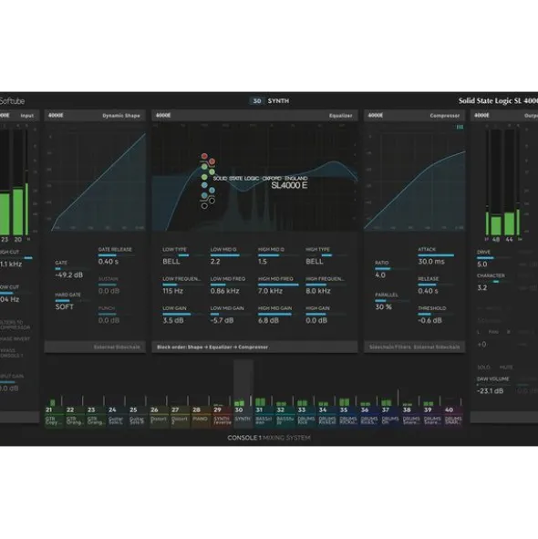 Softube SSL SL 4000-E for Console 1