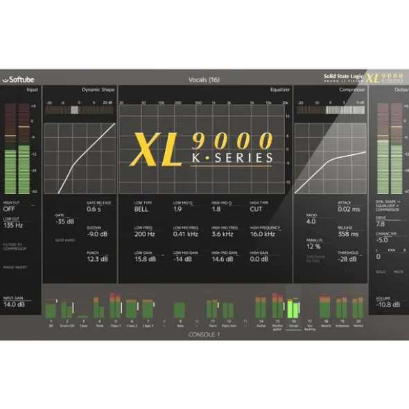 Softube SSL XL 9000 K for Console 1
