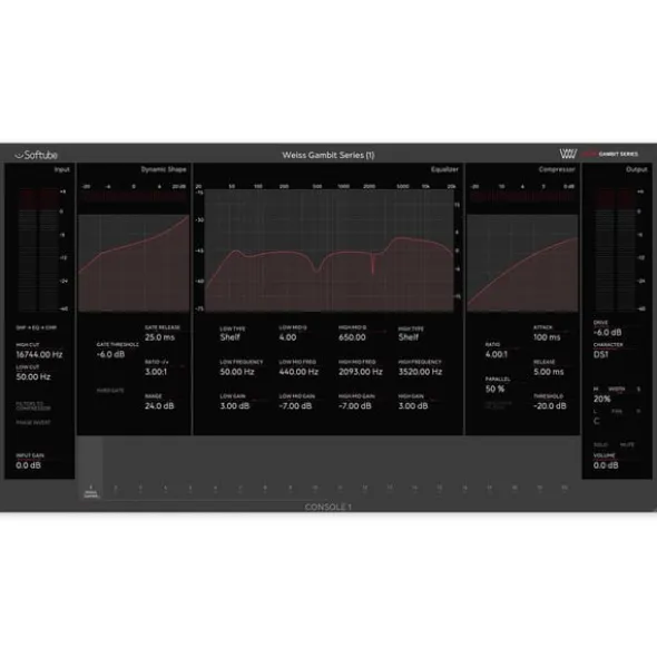 Softube Weiss Gambit Series