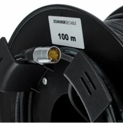 Sommer Cable CAT7 PUR Black 100m