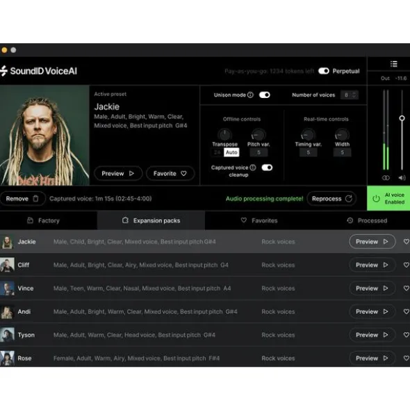 Sonarworks SoundID VoiceAI +Voices Bundle