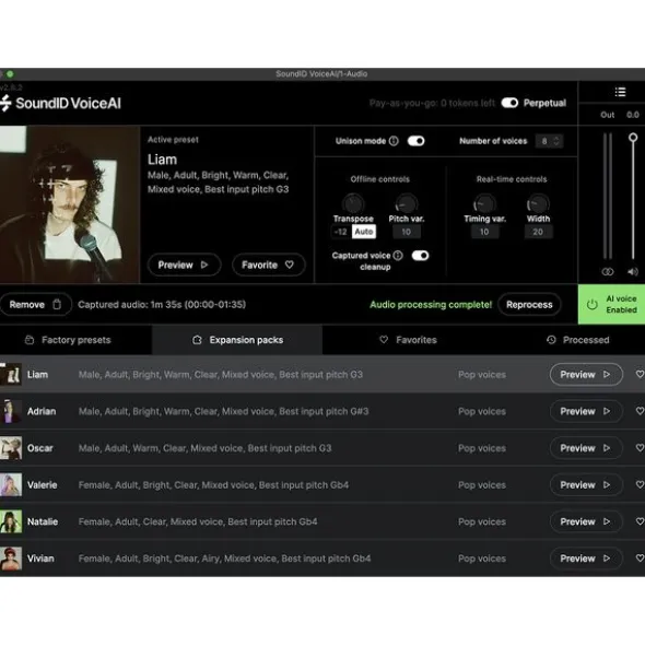 Sonarworks SoundID VoiceAI +Voices Bundle