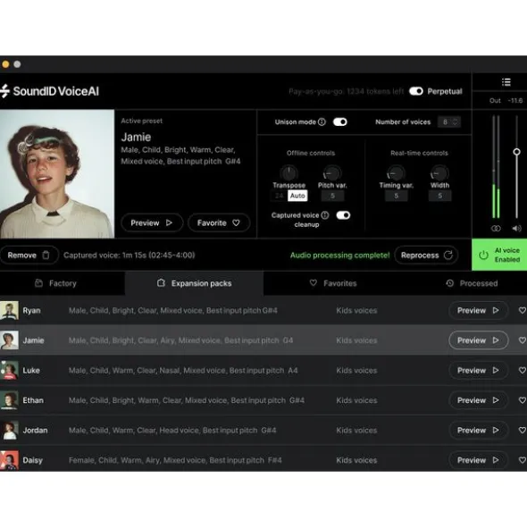 Sonarworks SoundID VoiceAI +Voices Bundle