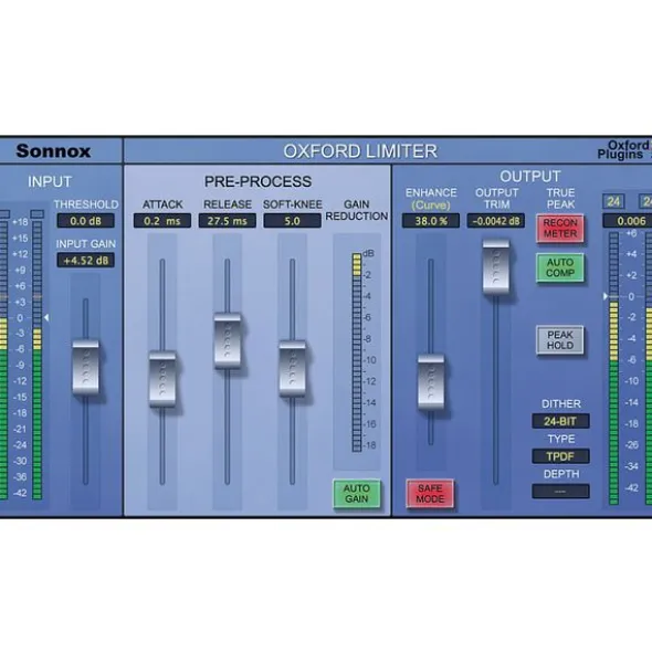 Sonnox Oxford Limiter Native