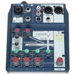 Soundcraft Notepad-5