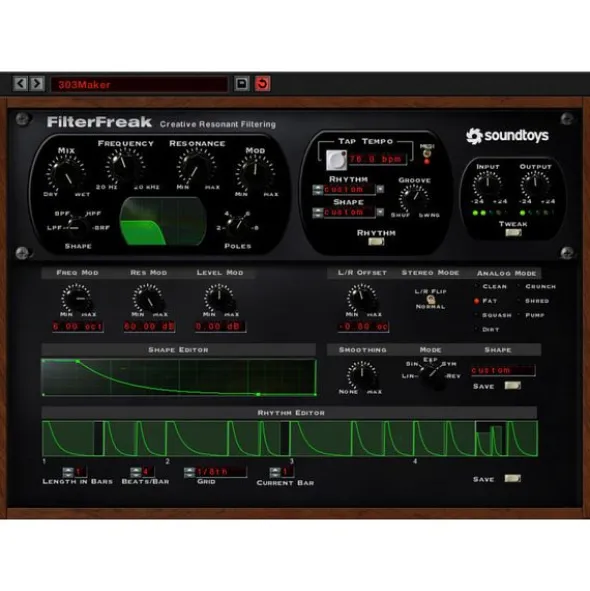 Soundtoys FilterFreak