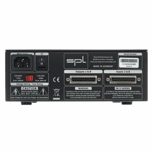 SPL Volume 8 black