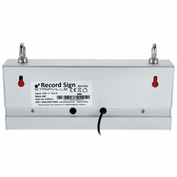Stairville Record Sign