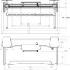 Studio Desk Enterprise Electric Set All BK