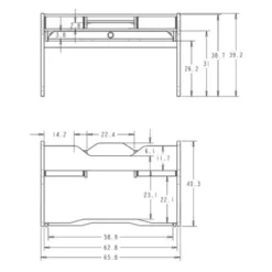 Studio Desk Harmony Desk All Black