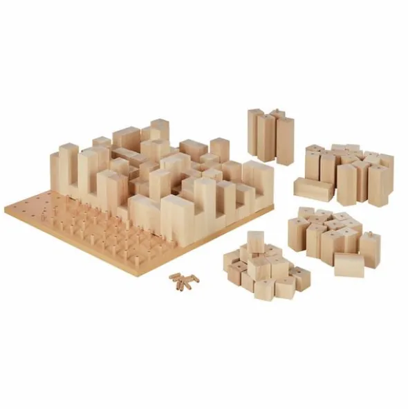 t.akustik Diffusor Manhattan wood