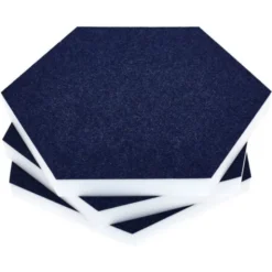 t.akustik Hexagon Melamine Dark Blue 25