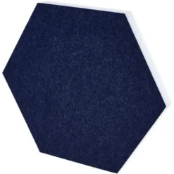 t.akustik Hexagon Melamine Dark Blue 25