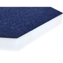 t.akustik Hexagon Melamine Dark Blue 25