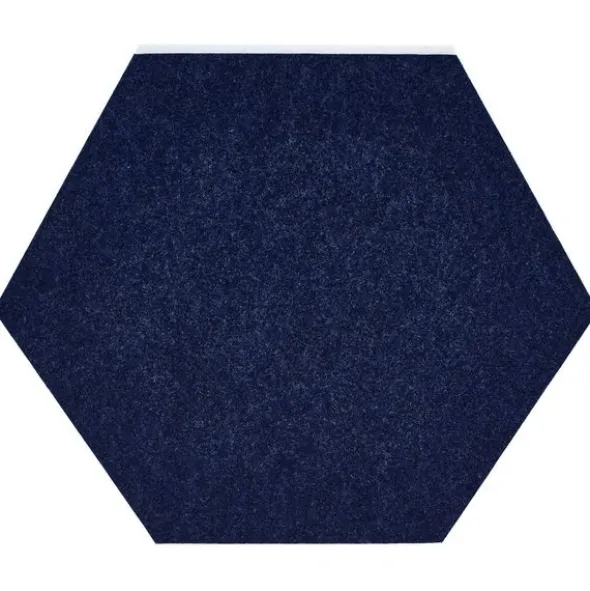 t.akustik Hexagon Melamine Dark Blue 25