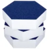 t.akustik Hexagon Melamine Dark Blue 75