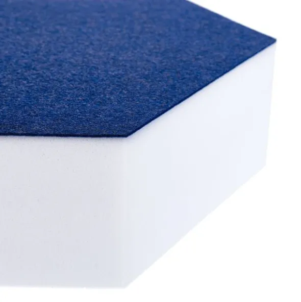 t.akustik Hexagon Melamine Dark Blue 75