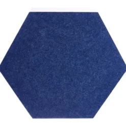 t.akustik Hexagon Melamine Dark Blue 75