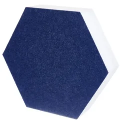t.akustik Hexagon Melamine Dark Blue 75