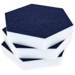 t.akustik Hexagon Melamine Dark Blue 50