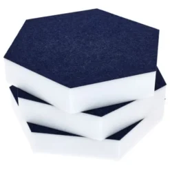 t.akustik Hexagon Melamine Dark Blue 50