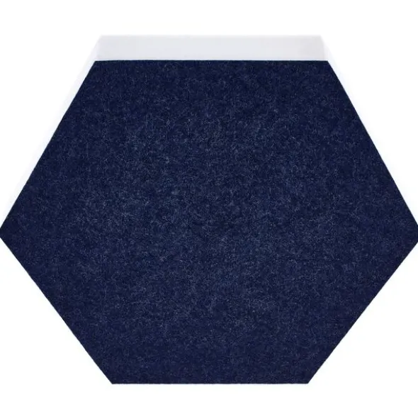 t.akustik Hexagon Melamine Dark Blue 50