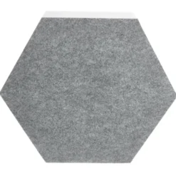 t.akustik Hexagon Melamine Grey 75