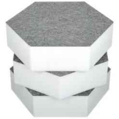 t.akustik Hexagon Melamine Grey 75