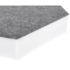 t.akustik Hexagon Melamine Grey 50
