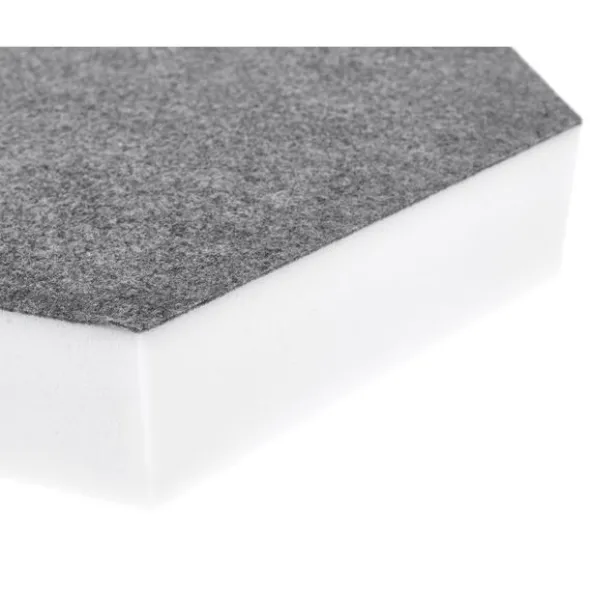 t.akustik Hexagon Melamine Grey 50