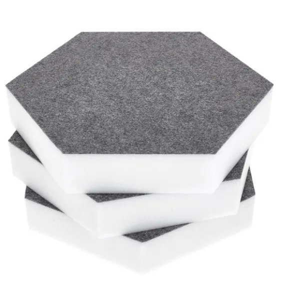 t.akustik Hexagon Melamine Grey 50