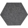 t.akustik Hexagon Melamine Grey 25