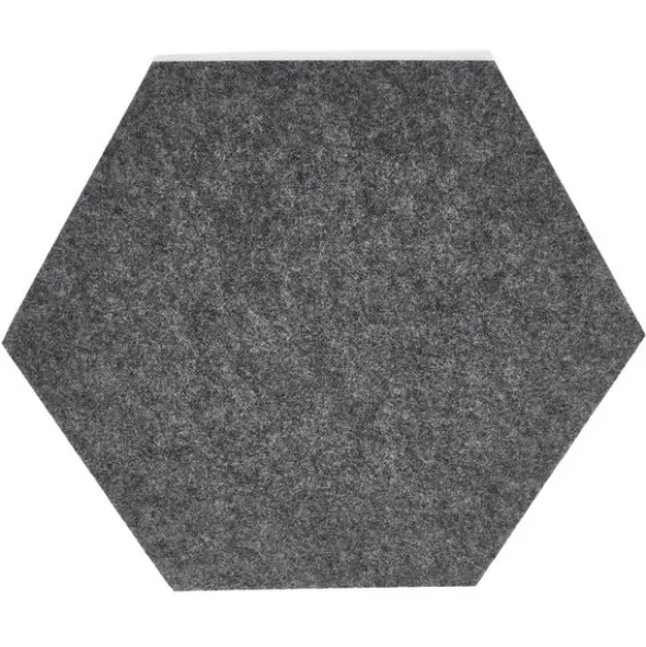 t.akustik Hexagon Melamine Grey 25