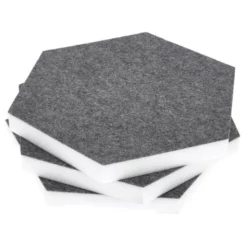 t.akustik Hexagon Melamine Grey 25