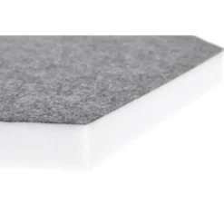 t.akustik Hexagon Melamine Grey 25