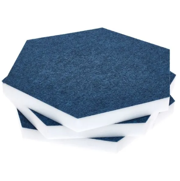 t.akustik Hexagon Melamine Light Blue 25